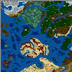 The surface of the map "Chronicles of Seth-Cordor"