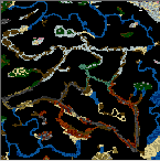 Underground of the map "Подземное королевство"