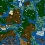 Поверхность карты "Нашествие орков"