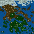 The surface of the map "Adventures in Ancient GreeceFFA"