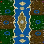 The surface of the map "Seekers of Eternity (Allies)"