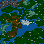 The surface of the map "В поисках волшебного меча"