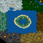 Underground of the map "Island Kingdoms"