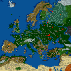 The surface of the map "Легенды Темных Веков"