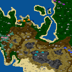 Поверхность карты "Поход на Запад"