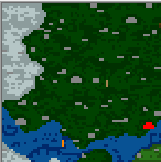 The surface of the map "Возвращение домой"