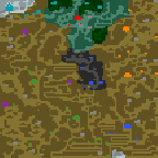 The surface of the map "Adrienne's Revenge"