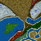 Поверхность карты "Падение Крепости 3"