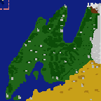 The surface of the map "Война в Хай Рок"