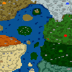 The surface of the map "Нерассказанные истории"