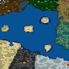 The surface of the map "Королевства в Хаосе"