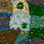 The surface of the map "Greed's Pact"