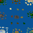 Поверхность карты "Мир Архангелов"