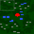 The surface of the map "Войны Грааля: Катерина"