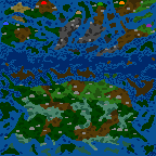 Поверхность карты "Риф"