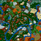 The surface of the map "Ночной дозор. Грохот титана"