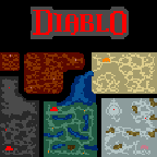 The surface of the map "DIABLO II REMASTERED"