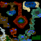 Underground of the map "Necromancing the Bone v2 (RUS)"