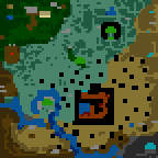 Map surface The surface of the map "Bug Hunt 1.1 (RUS)"
