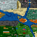 Поверхность карты "The Path of Scattered Souls"