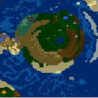 Поверхность карты "Le test des Dieux (RUS)"