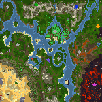 The surface of the map "Пыльный чулан"