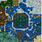 Карта поверхности Поверхность карты "The Fall of Atlantis"