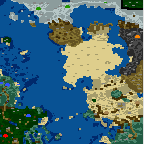 The surface of the map "Dragon King (RUS)"