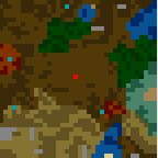 The surface of the map "Gothic"