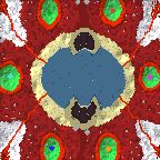 The surface of the map "A Sliver of Hope"