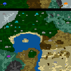 The surface of the map "Gold Heart Expert Difficulty (RUS)"