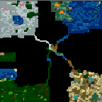 The surface of the map "Child of Destiny (RUS)"
