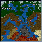 Underground of the map "Isles of the Ancients"