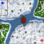 The surface of the map "Heart of Winter"