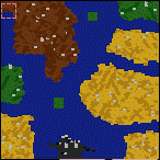 The surface of the map "Elephant Isle"