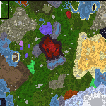 The surface of the map "3x3"