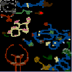 Underground of the map "deathmatch"