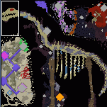 Underground of the map "DinoLand"
