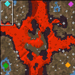 The surface of the map "DM8-7 stella de la mort"