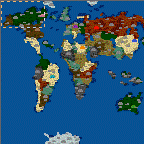 Поверхность карты "Третья мировая война NEW"