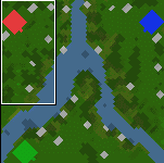 Поверхность карты "Развилка реки Мардс"