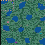 The surface of the map "Boloto"