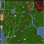 The surface of the map "Bulbos Adventure"