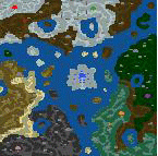 The surface of the map "Magic Crisis"
