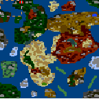 Поверхность карты "Joined Lands"