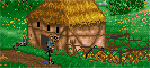 Peasant hut/Изба мужика