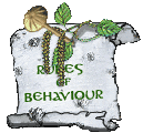 Rules of behavior in the tavern